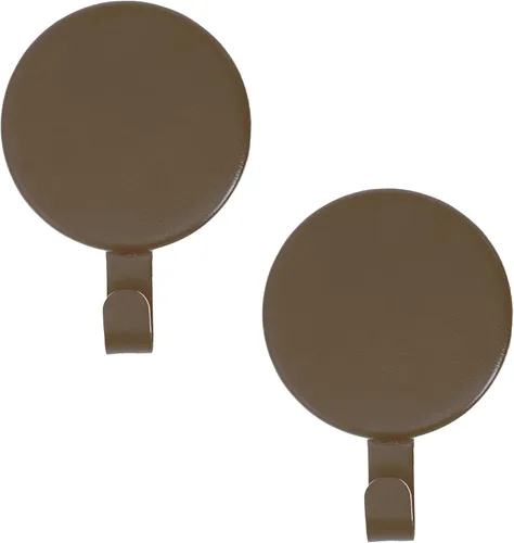 Miniatura 13 de Haute Decor Attract - Colgador magnético para corona (latón antiguo), juego de 2 imanes para 2 puertas/superficies de metal o 1 puerta o ventana