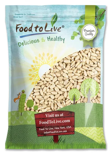 Miniatura 9 de Food to Live Semillas de girasol germinadas orgánicas con sal del Himalaya, 1 libra, granos crudos, perfectas para cocinar, hornear y aperitivos