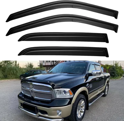 Miniatura 11 de Viseras de Lluvia para Ventanas para Chevy Silverado/GMC Sierra 1999-2006 1500/2500/3500/2500HD, Viseras de Ventilación para Ventanas Sombras