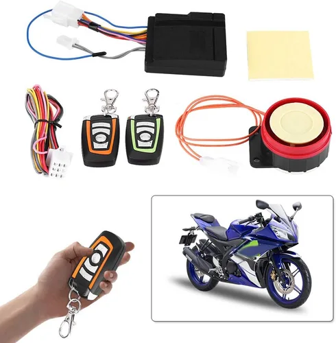 Miniatura 5 de Sistema de alarma de motocicleta,Sistema de alarma de seguridad antirrobo de motocicleta Control remoto,Bajo consumo de energía
