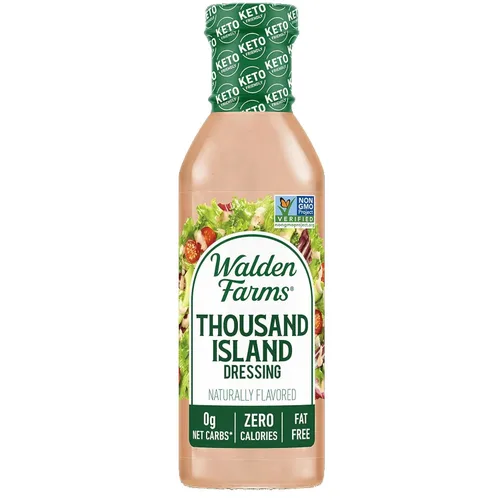 Miniatura 26 de Walden Farms Vinagreta de Tomate Seco al Sol – Aderezo sin calorías, bajo en carbohidratos, apto para dieta keto, vegano, sin azúcar con rico sabor