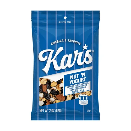 Miniatura 14 de Kar's Nuts Cranberry Almond Delight Trail Mix, paquetes individuales de 3 onzas, paquete a granel de 42, aperitivos sin gluten