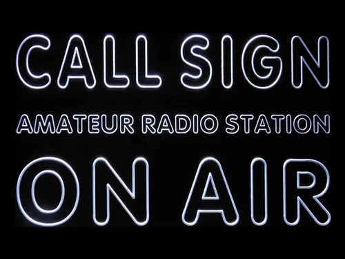 Miniatura 9 de ADVPRO wa-tm señal de llamada personalizada en la estación de radio aficionado del aire Led señal de neón