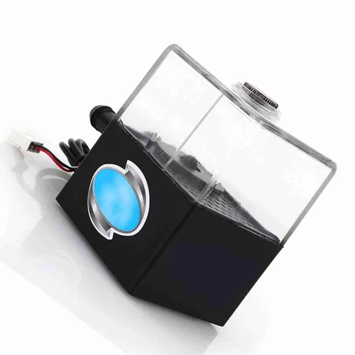 Miniatura 5 de CPU CPU Sc-400T Dc 12V bomba de enfriamiento de agua ultra silenciosa 4W depósito .300L/H para PC CPU sistema de refrigeración líquida