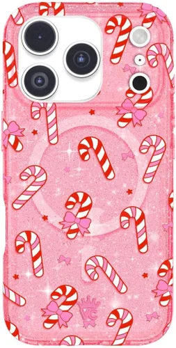 Miniatura 256 de VELVET CAVIAR Funda para iPhone 15, compatible con MagSafe, probada contra caídas de 10 pies, fundas protectoras de diseño, leopardo color rosa