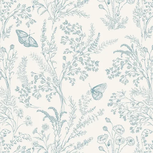 Miniatura 13 de Vinjiasin Papel Tapiz Despegar y Pegar Papel Tapiz Floral Autoadhesivo Removible Papel de Contacto Vintage de Flores y Hojas Papel de Pared