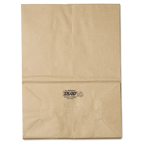General SK1657 1/6 BBL Bolsa de papel para comestibles, 57 libras Kraft, estándar 12 x 7 x 17, 500 bolsas