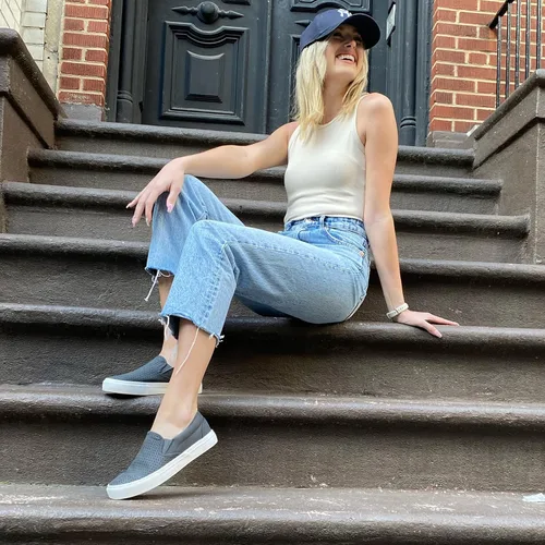Miniatura 5 de JENN ARDOR - Tenis de cómodos, sin cordones, planos, estilo casual, para caminar, para mujer
