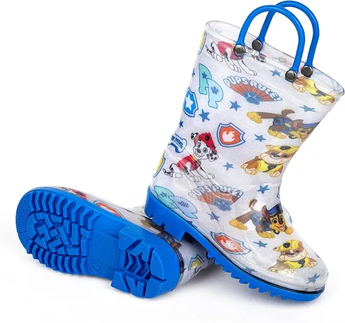 Miniatura 2 de Nickelodeon Paw Patrol - Botas de lluvia de PVC con estampado de personajes para niños
