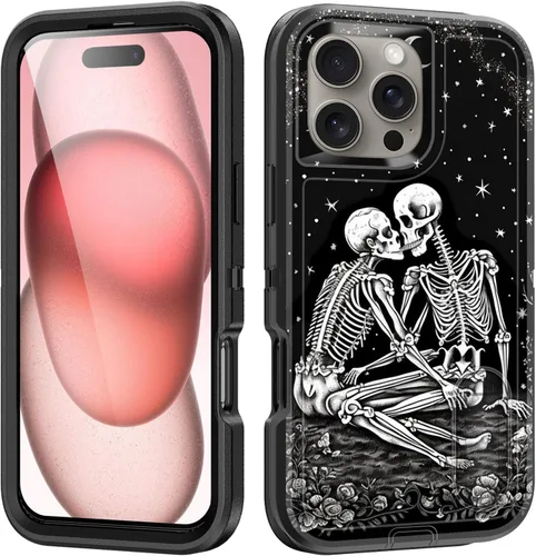 Miniatura 126 de Funda para iPhone Air con soporte integrado, a prueba de golpes, polvo y caídas, 3 capas, grado militar, funda protectora para iPhone Air de 6.5