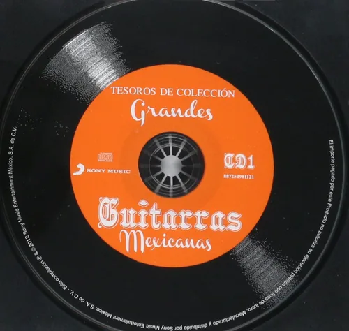 Miniatura 3 de TESOROS DE COLECCION: GRANDES GUITARRAS MEXICANAS (3 CD'S)