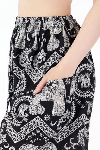 Miniatura 3 de Lannaclothesdesign Elefante Hippie Boho Yoga Harem Pantalones