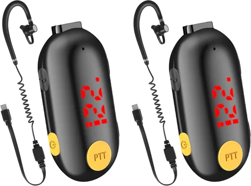 Super Mini Walkie Talkies, radios bidireccionales portátiles para restaurantes, deportes al aire libre, tiendas minoristas, hospital y viajes,