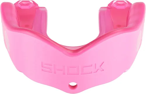 Miniatura 35 de Shock Doctor Gel Max - Protector bucal, protección resistente y ajuste personalizado, juvenil, frambuesa azul