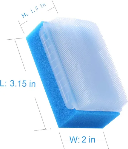 Miniatura 5 de Cepillo de esponja para el baño del bebé, limpieza del cuerpo, el cabello y el cuero cabelludo, suave para la piel sensible de los bebés y niños