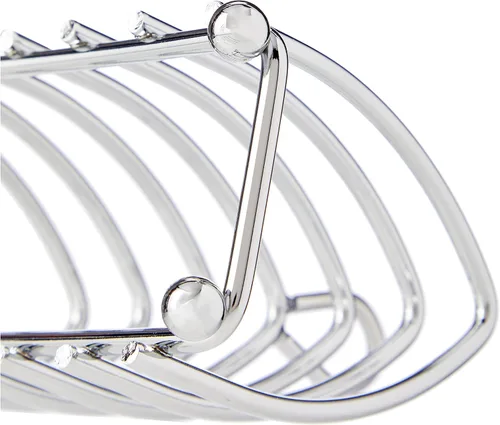 Miniatura 3 de KitchenCraft KCTOAST - Estante para tostadas con acabado cromado (metal, 6.3 x 5.9 x 2.8 in)