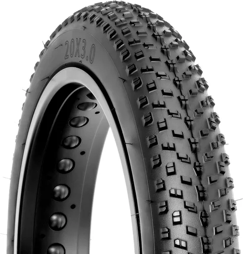 Hycline Fat Bike Neumático de repuesto para bicicleta: 20x3.0/26x3.0 pulgadas de alto rendimiento resistente al desgaste plegable MTB neumáticos de