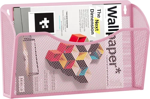 Miniatura 11 de EasyPAG Mesh Collection organizador de archivos y cartas para montar en pared, Negro