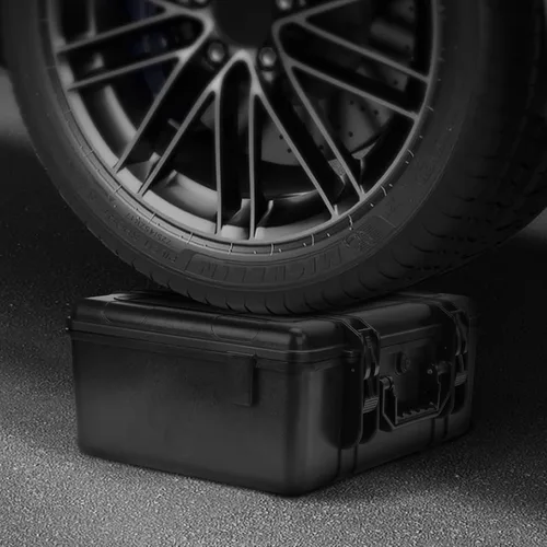 Miniatura 5 de LOTOCASE Estuche rígido para compresor de aire compatible con el inflador de neumáticos DEWALT 20V MAX DCC020IB, bolsa de transporte