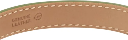 Miniatura 3 de Fossil - Pulsera de acero inoxidable y cuero genuino para mujer