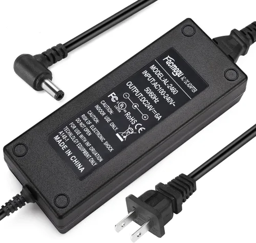 Miniatura 10 de Facmogu DC 19V 3.42A Fuente de alimentación, transformadores 100-240V AC a DC 19Volt de 65 vatios, adaptador de corriente convertidor con enchufe DC
