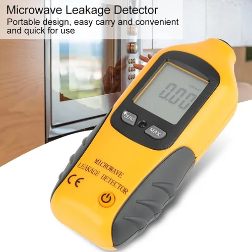 Miniatura 5 de Detector de Microondas, Pantalla LCD Digital, Detector de Fugas de Microondas, Probador de Medidor de Radiación de Alta Precisión 2450MHz, Probadores