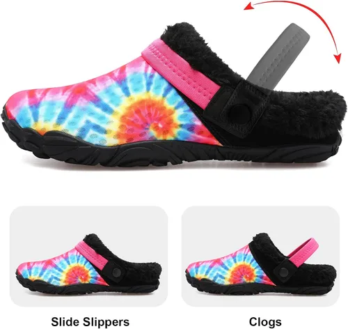 Miniatura 3 de Besroad - Pantuflas mullidas para mujer y hombre, esponjosas, cómodas, de espuma viscoelástica, para dormitorio