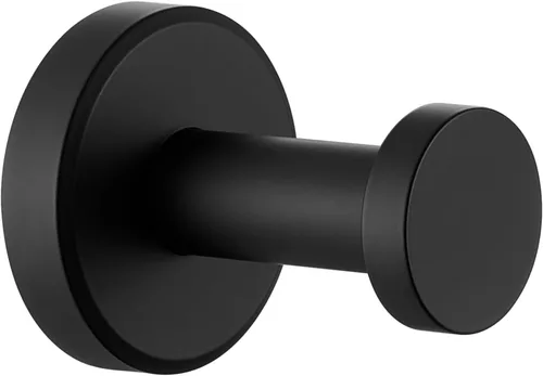 Miniatura 13 de Gancho Simple de Toalla de Baño de Ángulo de Níquel Cepillado, SUS304 Soporte de Toalla de Acero Inoxidable para Armario de Baño y Closet, Perchero
