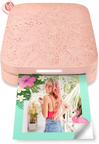 HP Sprocket Impresora fotográfica instantánea portátil 2x3 Rosa rubor