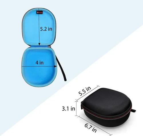 Miniatura 4 de Funda de auriculares para niños compatible con Elecder i37 / Noot K11 / iClever BTH12 / HS19 / BTH26 / JoySpark-T5 / Candy Bila BH03