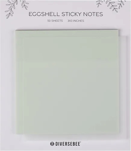 Miniatura 9 de DiverseBee 50 hojas de notas adhesivas transparentes pastel, pestañas adhesivas transparentes de 3x3", banderas de página translúcidas marcadores