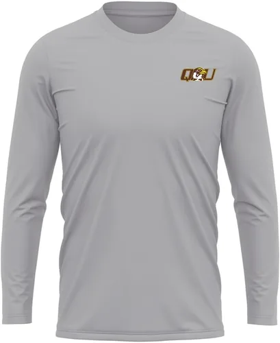 Miniatura 271 de Camisa deportiva de manga larga oficial de la NCAA Collegiate para hombre, con logotipo en el pecho izquierdo, colección Athletic Heather
