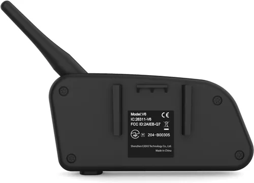 Miniatura 9 de EJEAS V6 Pro - Casco de motocicleta con intercomunicador Bluetooth de 3,937.0 ft para 2 personas Full Dúplex inalámbrico para conectar hasta 6