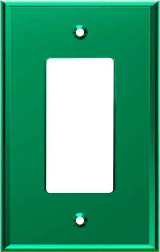 Miniatura 56 de LIDER Placa de Pared Decorativa de Acrílico Reflectante, Placa de Interruptor de Luz Espejada, Cubierta de Tomacorriente de Plexiglás, Vidrio Dorado