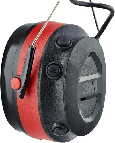 Miniatura 12 de 3M Pro-Comms - Protector auditivo electrónico, orejeras inalámbricas con tecnología Bluetooth y micrófono de brazo externo con cancelación de ruido