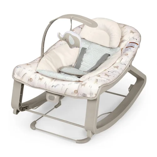 Miniatura 16 de Ingenuity Keep Cozy 3 en 1 Grow with Me - Asiento vibratorio para bebé y balancín de bebé a niño pequeño, 0-30 meses hasta 40 libras (Linden)