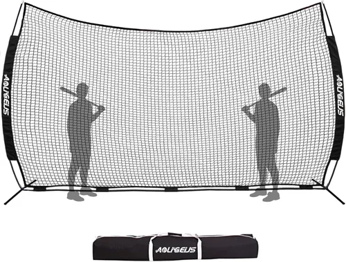 Miniatura 9 de Red de Barrera Deportiva, Red Deportiva, Red de Respaldo de Barricada, Perfecta para Béisbol, Sóftbol, Fútbol, Baloncesto, Lacrosse