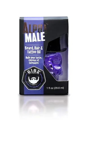 Miniatura 6 de GIBS Grooming - Beard, Hair & Tattoo Oil (1 fl oz) Collectible Glass Bottle - Softens & Strengthens - Skin Moisturizer - Vitamin C - UV Shield