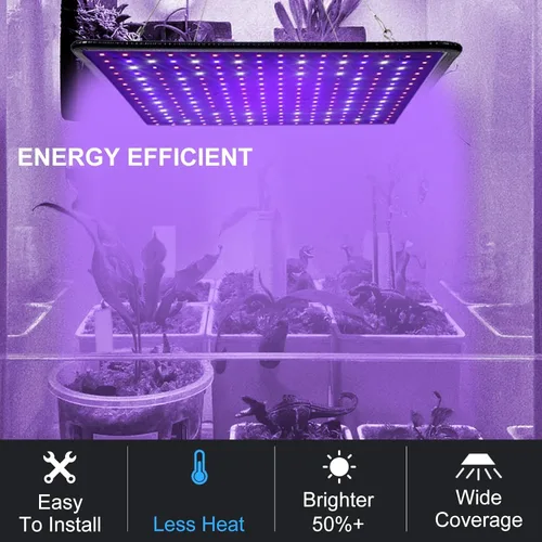 Miniatura 5 de Luz de Cultivo LED Mejorada, Luz de Plantas de Espectro Completo de Alta Eficiencia y Alto Rendimiento, Luces de Cultivo para Plantas