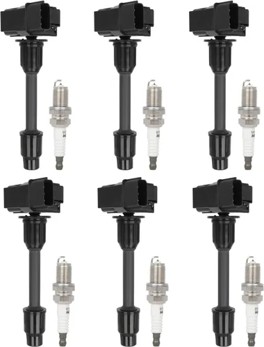Miniatura 16 de SCITOO 6 bobinas de encendido con 6 bujías de iridio para Ford para Lincoln Expedition Explorer F50 V6 MKS MKT Navigator BL3Z-12029-C UF-646 E1146