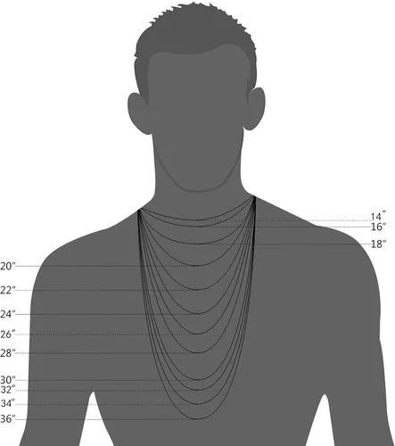 Miniatura 7 de ORAZIO 3MM Stainless Steel Chain Cross Pendant Necklace for Men 22 24 30 Inches