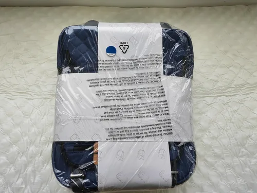 Miniatura 7 de KROSER - Equipaje de mano multifuncional para mujer, ligera, maleta para colocar debajo del asiento, 16 pulgadas, Azul