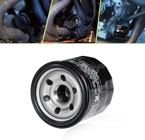Miniatura 7 de HIFROM Filtro de aceite de repuesto para Suzuki GSXR 600 750 1000 1300 HAYABUSA AN650 LTF400F LTA400F GSF650 VLR1800 VL800 SFV650 GSR750 SV650
