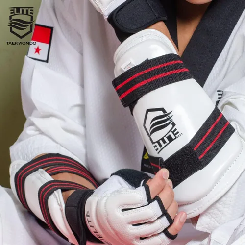 Miniatura 5 de ELITE - Protector de antebrazo de Taekwondo para niños y adultos (protector TKD)