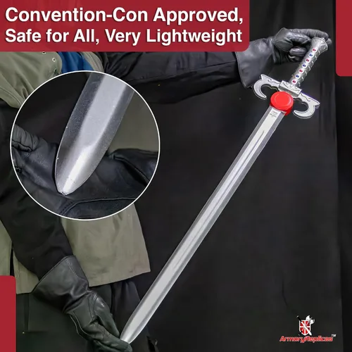 Miniatura 5 de Armory Replicas™ Premium Foam Fantasy Swords Collection – LARP, Cosplay, and Costume Props with Carrying Belt