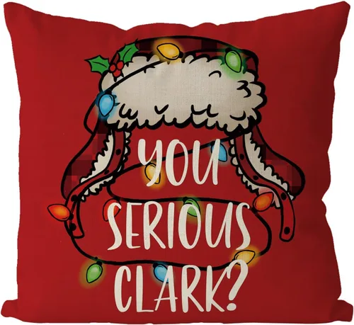 Miniatura 8 de GAGEC Fundas de almohada de Navidad de 16 x 16 pulgadas, almohadas de vacaciones de Navidad, fundas de almohada de invierno, decoración del hogar