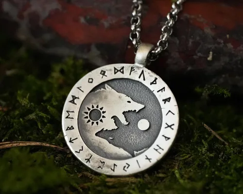Miniatura 28 de Collar Yin Yang para hombre, joyería colgante de alta calidad de aspecto antiguo, regalos de Yin Yang, joyería vikinga para hombres