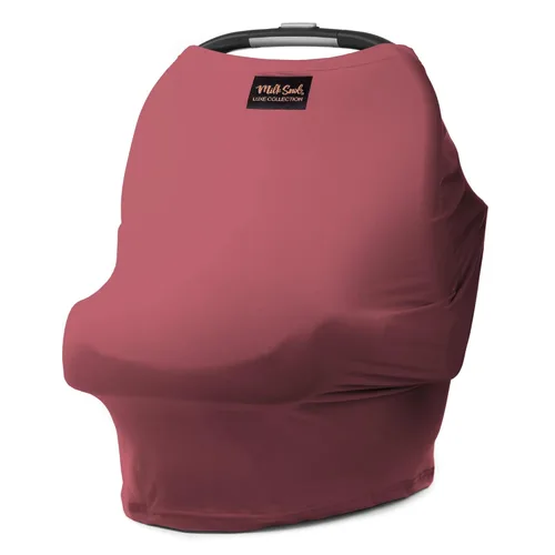 Miniatura 9 de Milk Snob Original 5-en-1 Cubierta Luxe en Jade - Privacidad añadida para la lactancia, Asiento de coche para bebé, Portabebés, Carriola, Silla