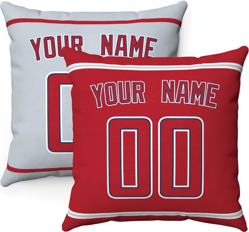 Miniatura 32 de ANTKING Paquete de 2 almohadas personalizadas con cualquier nombre y número, regalo personalizado para hombres, mujeres y niños Para Philadelphia