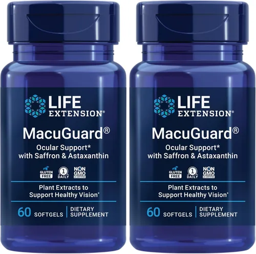 Miniatura 10 de Life Extension MacuGuard - Soporte ocular con azafrán y astaxantina, suplemento de salud ocular para una visión saludable, con luteína, zeaxantina